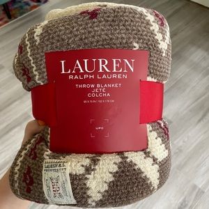 NWT Ralph Lauren Throw Blanket
